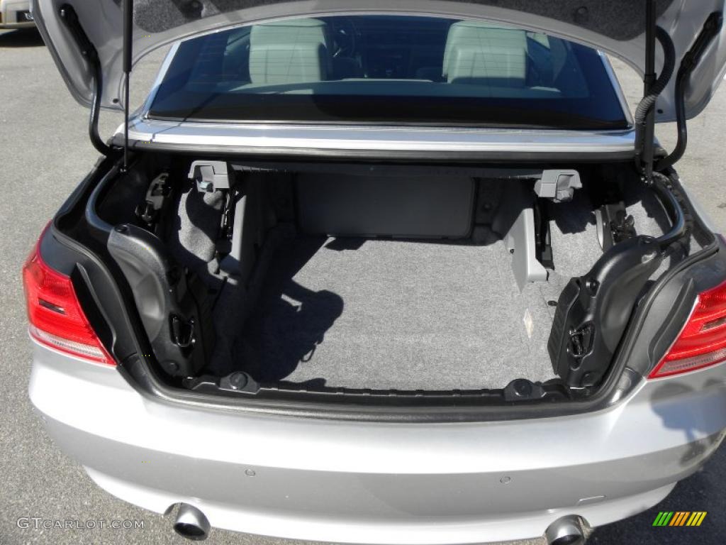 2008 3 Series 335i Convertible - Titanium Silver Metallic / Gray photo #12