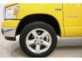 2008 Detonator Yellow Dodge Ram 1500 SLT Quad Cab 4x4  photo #16