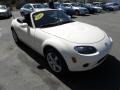 2007 Marble White Mazda MX-5 Miata Sport Roadster  photo #1