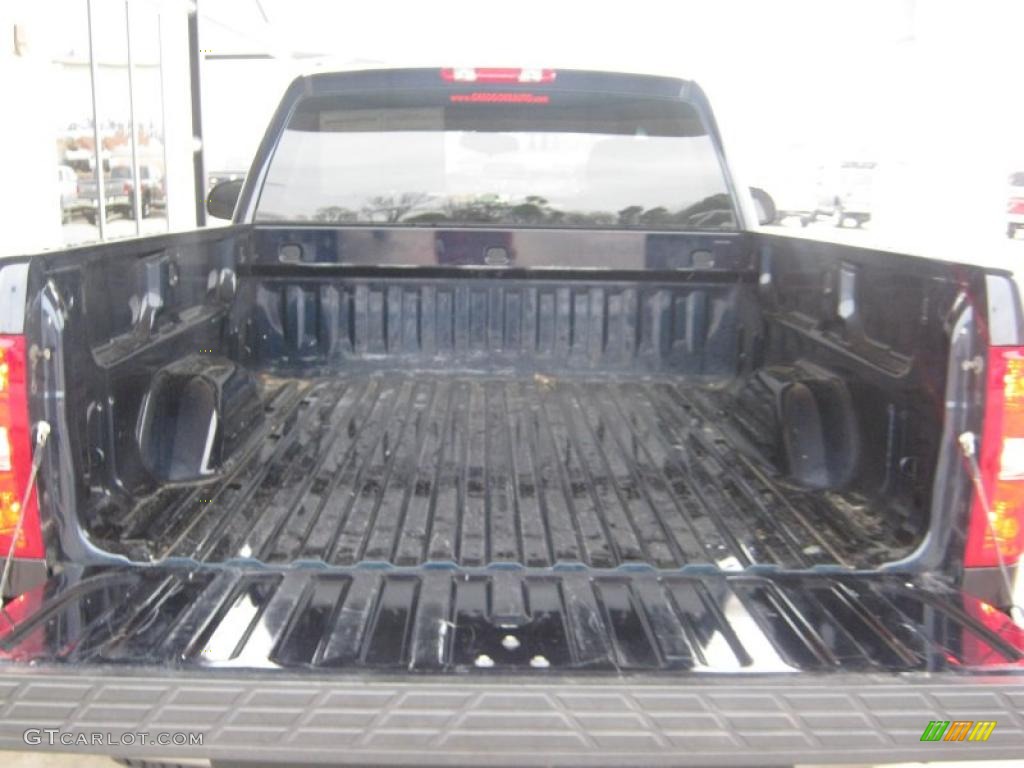 2008 Silverado 1500 LS Regular Cab - Dark Blue Metallic / Dark Titanium photo #14