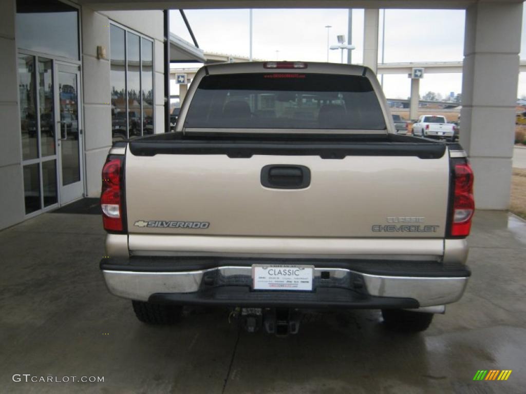 2005 Silverado 1500 Z71 Crew Cab 4x4 - Sandstone Metallic / Tan photo #3