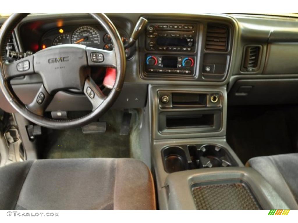 2006 Sierra 1500 SLE Crew Cab 4x4 - Silver Birch Metallic / Dark Pewter photo #5