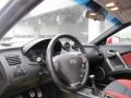 Black/Red 2007 Hyundai Tiburon SE Steering Wheel