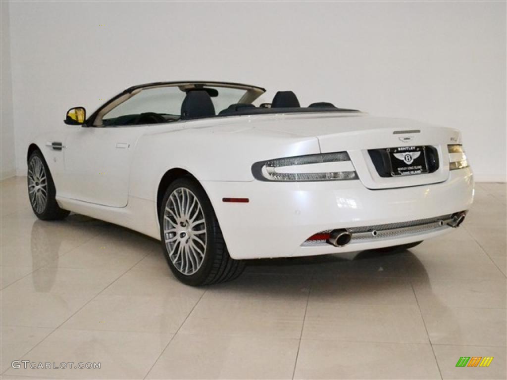 Morning Frost White 2010 Aston Martin DB9 Volante Exterior Photo #46457247