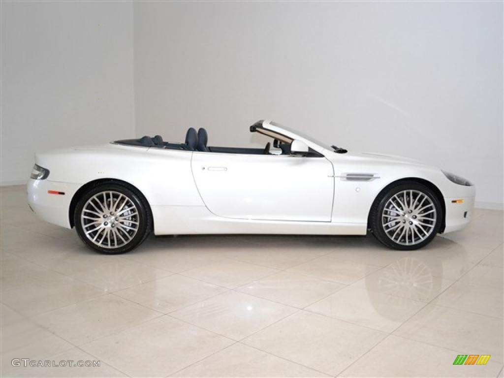 Morning Frost White 2010 Aston Martin DB9 Volante Exterior Photo #46457277