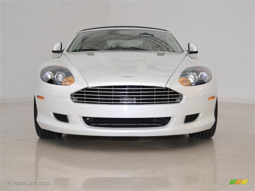 Morning Frost White 2010 Aston Martin DB9 Volante Exterior Photo #46457346