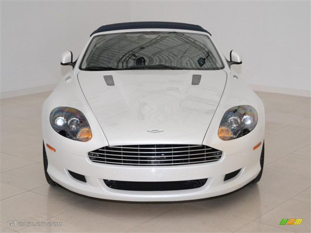 Morning Frost White 2010 Aston Martin DB9 Volante Exterior Photo #46457361