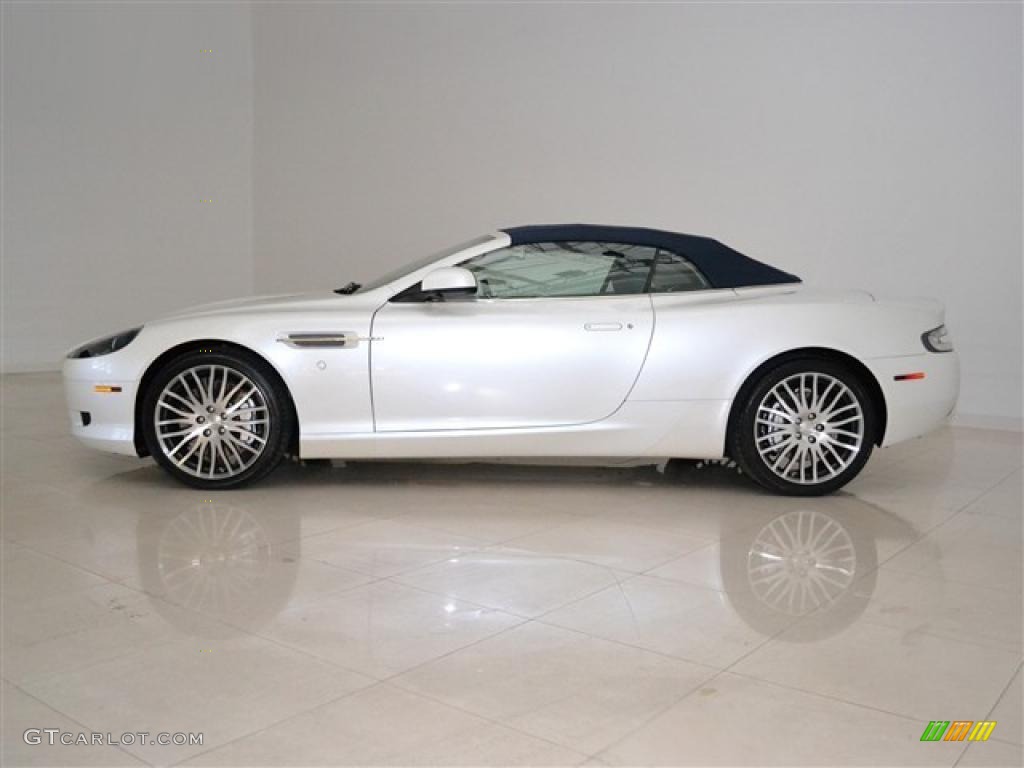 Morning Frost White 2010 Aston Martin DB9 Volante Exterior Photo #46457412