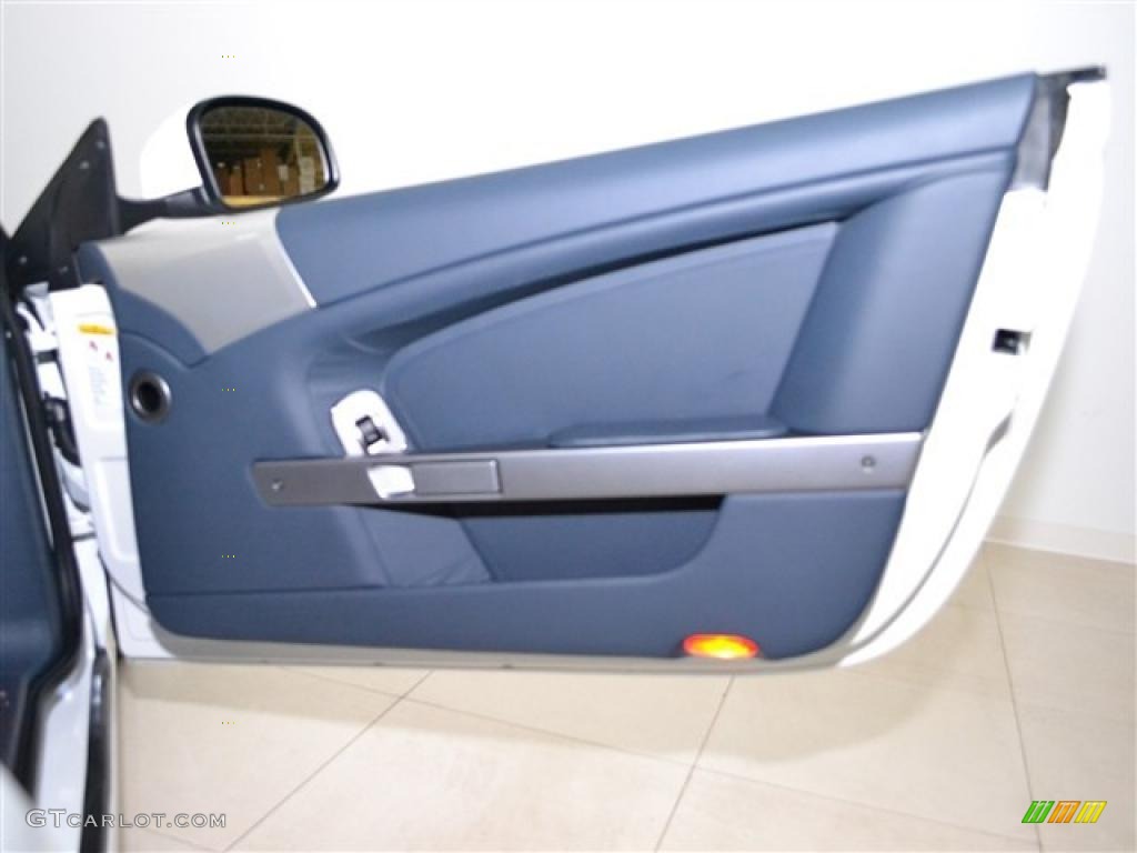 2010 Aston Martin DB9 Volante Baltic Blue Door Panel Photo #46457703