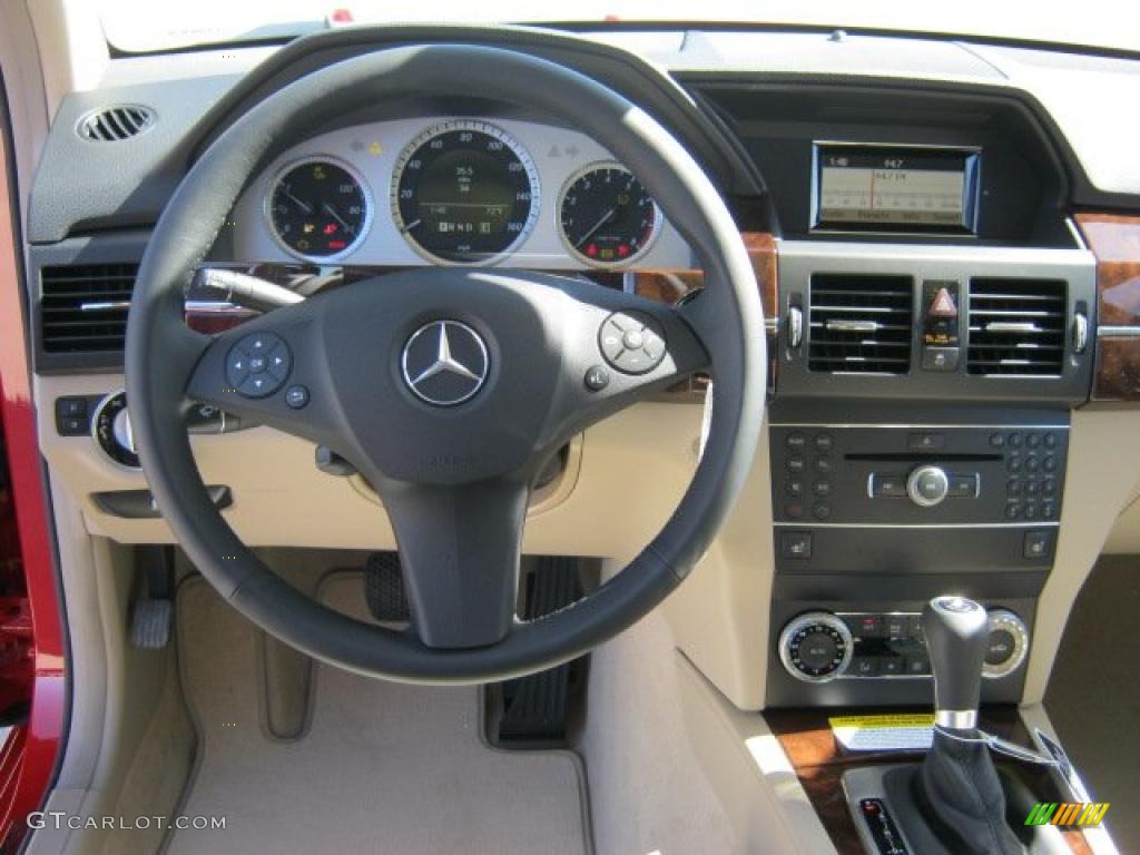 2011 GLK 350 - Mars Red / Almond/Black photo #5