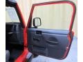 2005 Flame Red Jeep Wrangler X 4x4  photo #17