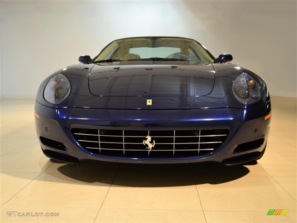 Tour de France Blue 2008 Ferrari 612 Scaglietti One to One F1 Exterior Photo #46458258