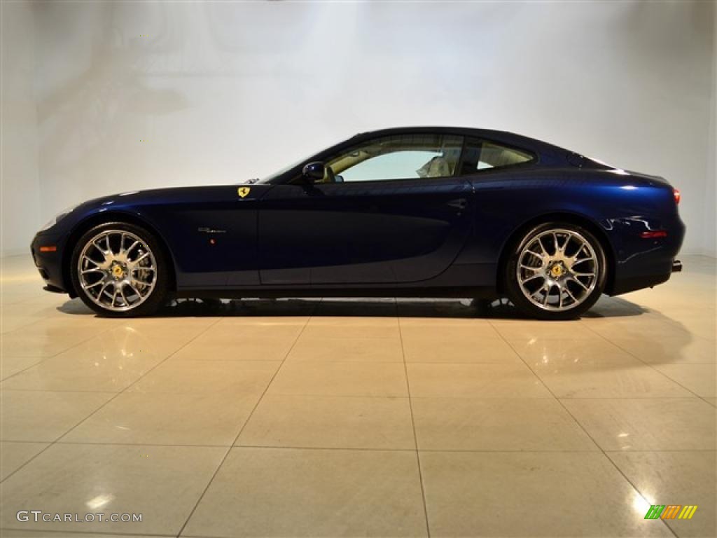 Tour de France Blue 2008 Ferrari 612 Scaglietti One to One F1 Exterior Photo #46458273