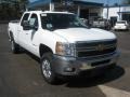 2011 Summit White Chevrolet Silverado 2500HD LTZ Crew Cab 4x4  photo #7