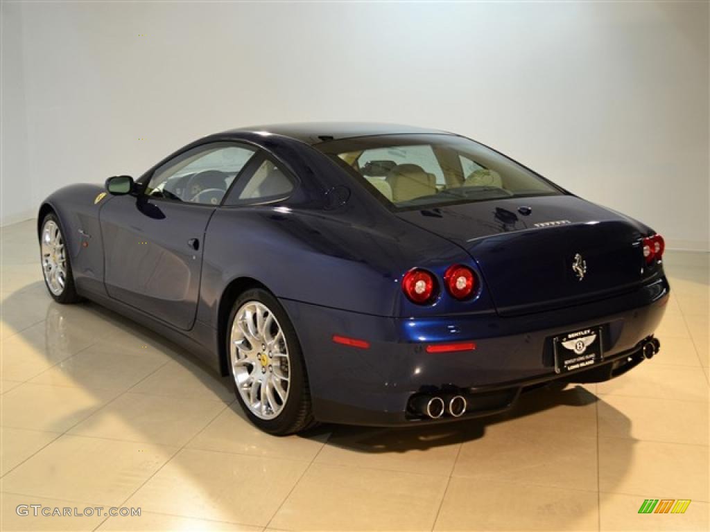 Tour de France Blue 2008 Ferrari 612 Scaglietti One to One F1 Exterior Photo #46458288