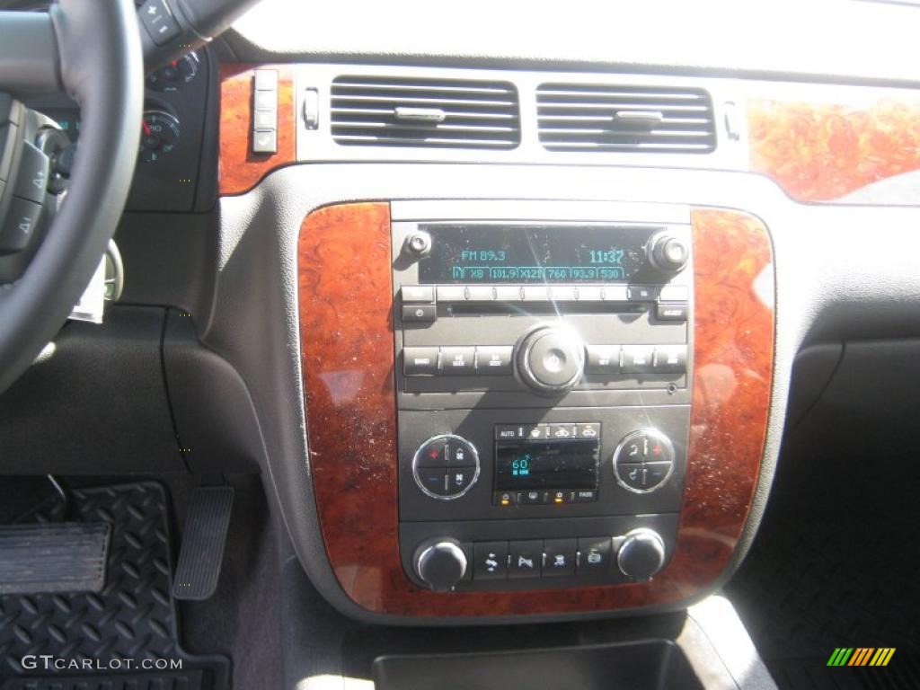 2011 Chevrolet Silverado 2500HD LTZ Crew Cab 4x4 Ebony Dashboard Photo #46458315