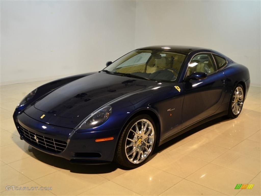 Tour de France Blue 2008 Ferrari 612 Scaglietti One to One F1 Exterior Photo #46458450
