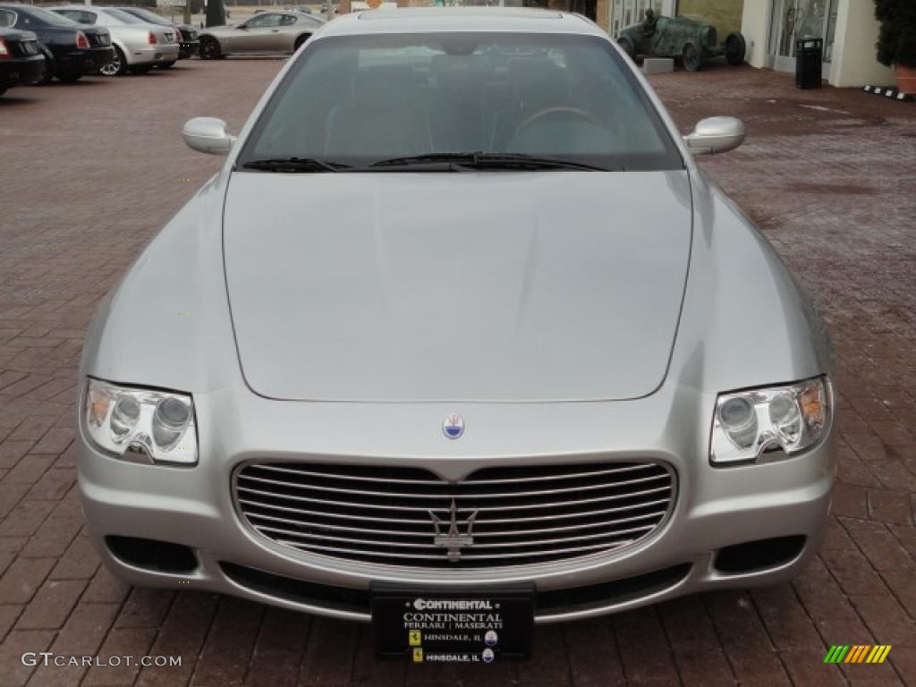 Grigio Touring Metallic (Silver) 2007 Maserati Quattroporte Standard Quattroporte Model Exterior Photo #46458630
