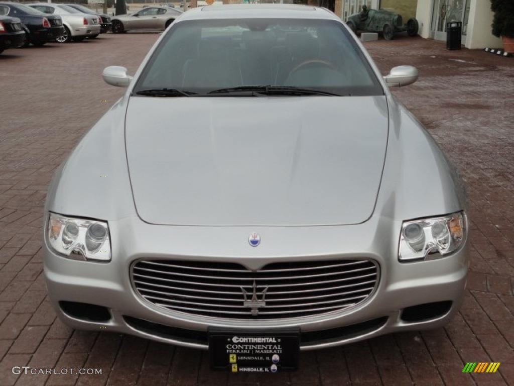 2007 Quattroporte  - Grigio Touring Metallic (Silver) / Nero photo #4