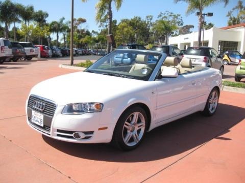 2008 Audi A4 2.0T Cabriolet Data, Info and Specs