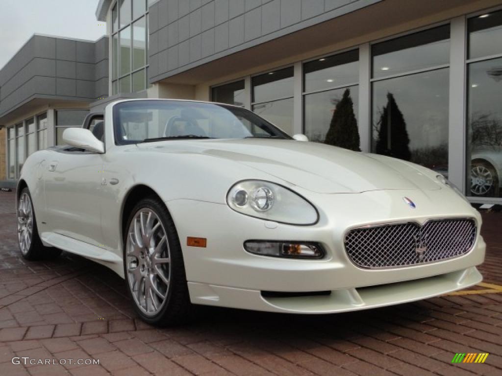 Fuji White 2006 Maserati GranSport Spyder Exterior Photo #46459227