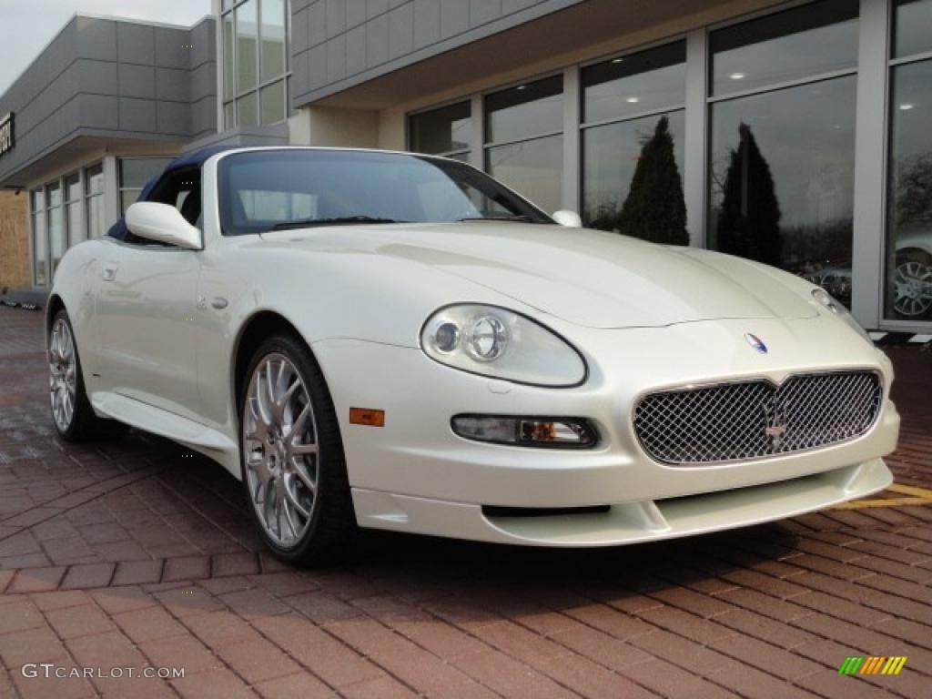 Fuji White 2006 Maserati GranSport Spyder Exterior Photo #46459245