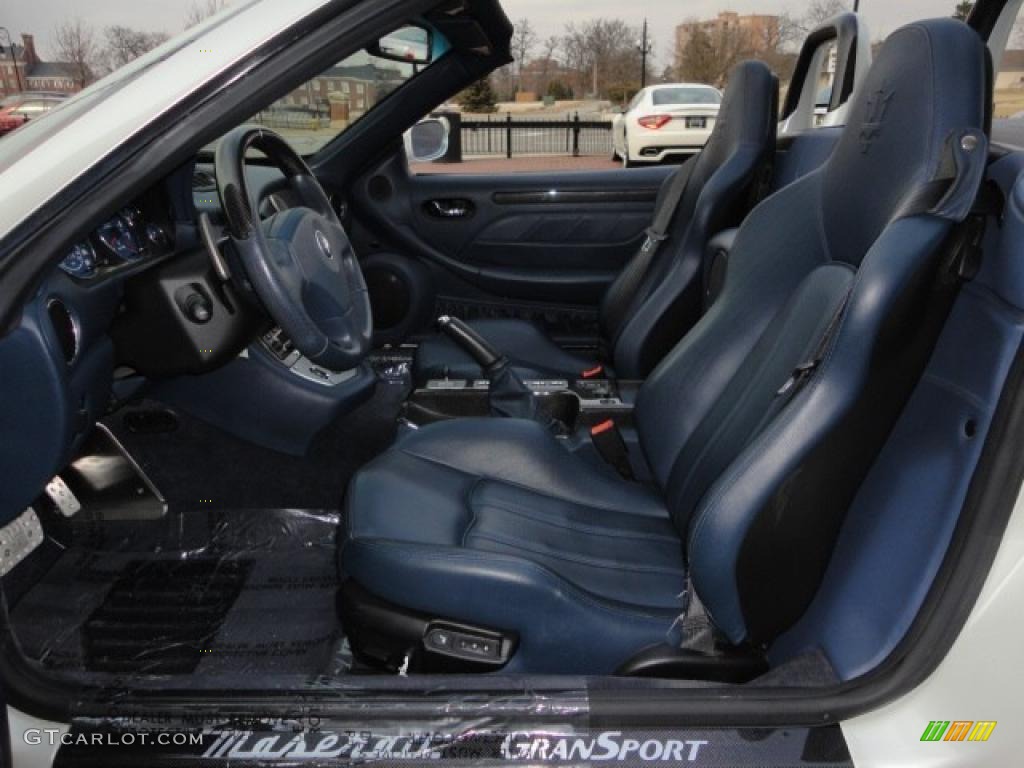 Blu Medio Interior 2006 Maserati GranSport Spyder Photo #46459491