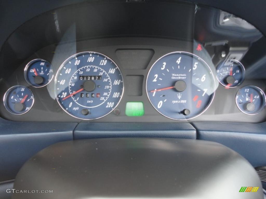 2006 Maserati GranSport Spyder Gauges Photo #46459542
