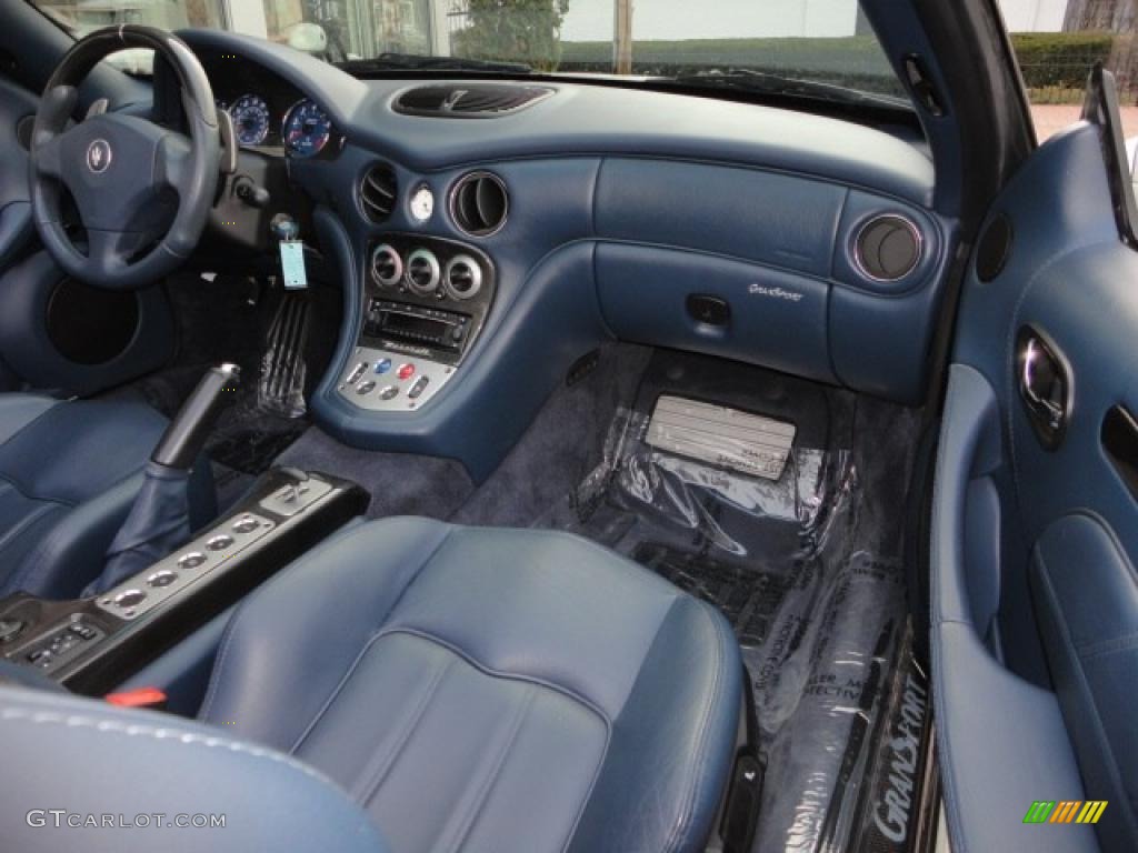 Blu Medio Interior 2006 Maserati GranSport Spyder Photo #46459692