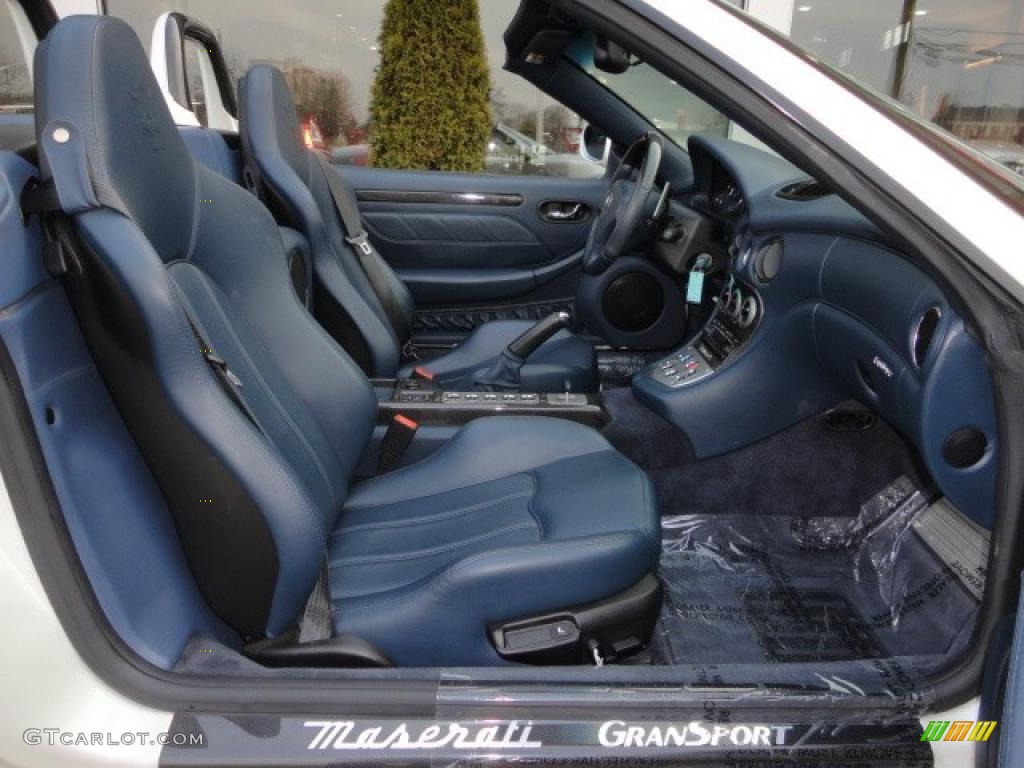 Blu Medio Interior 2006 Maserati GranSport Spyder Photo #46459707