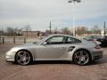 2008 GT Silver Metallic Porsche 911 Turbo Coupe  photo #8