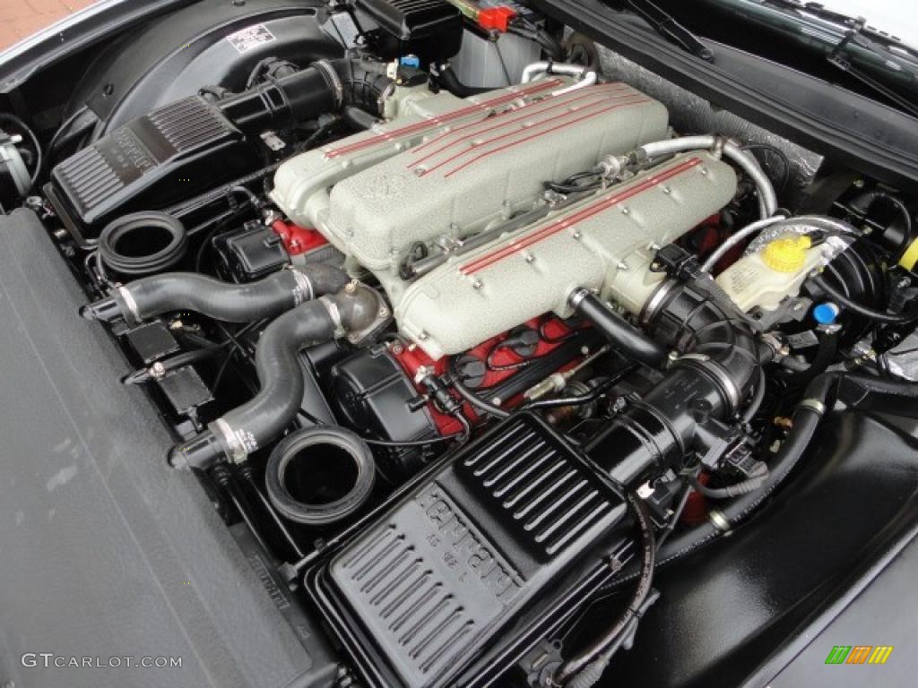 2000 Ferrari 550 Maranello 5.5 Liter DOHC 48-Valve V12 Engine Photo #46460319