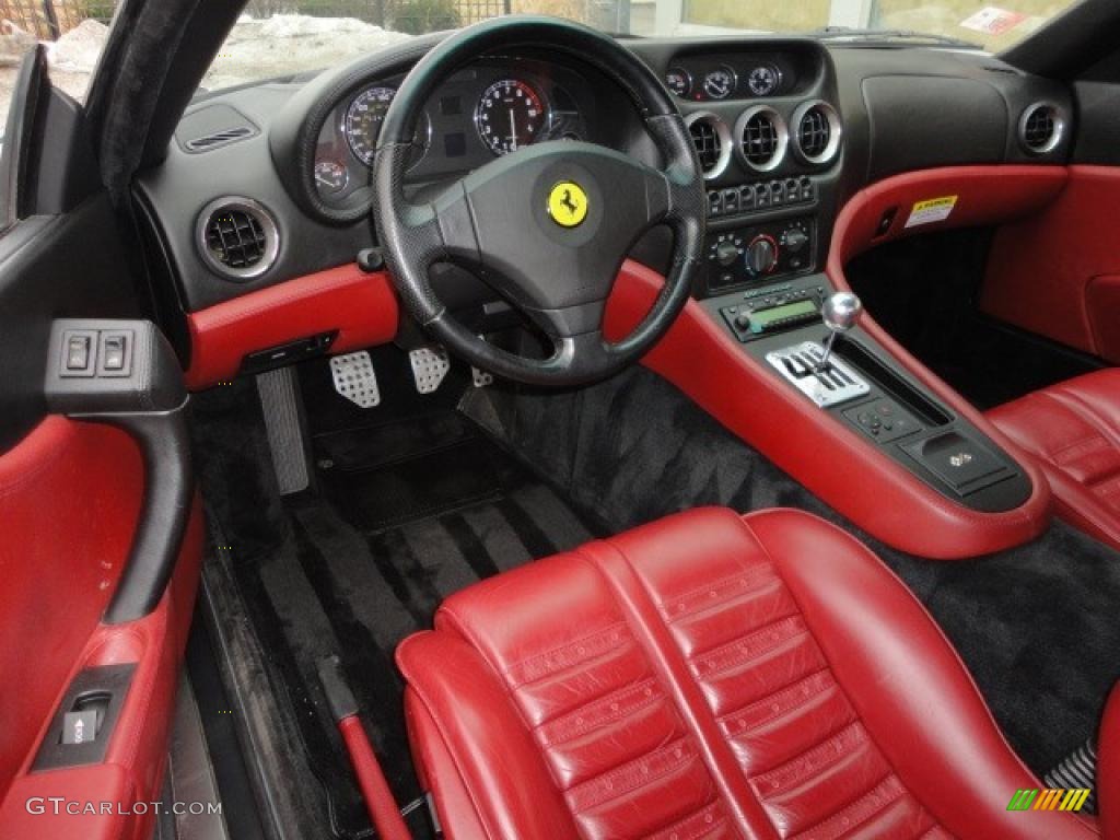 Bordeaux Interior 2000 Ferrari 550 Maranello Photo #46460469