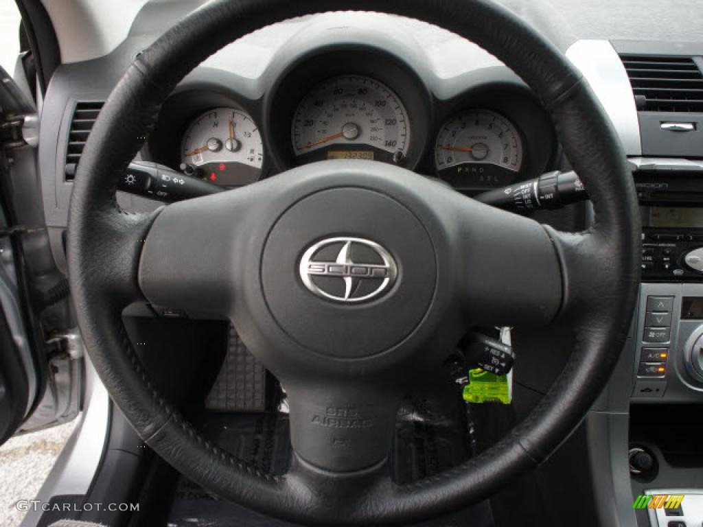 2005 Scion tC Standard tC Model Dark Gray Steering Wheel Photo #46460472