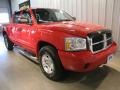 2005 Flame Red Dodge Dakota Laramie Quad Cab 4x4  photo #1