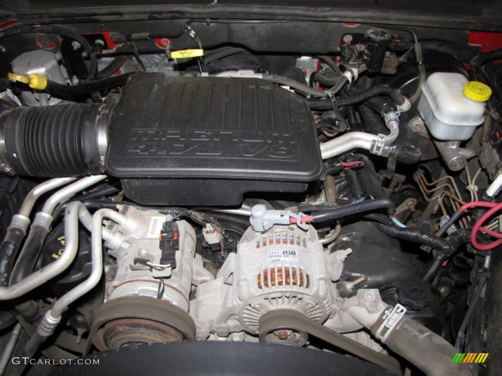 2005 Dodge Dakota Laramie Quad Cab 4x4 Engine Photos