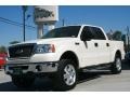 White Sand Tri-Coat 2007 Ford F150 Lariat SuperCrew 4x4 Exterior