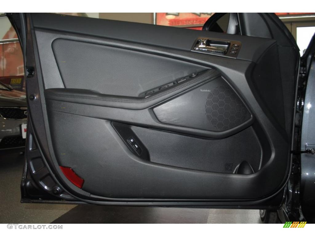 2011 Kia Optima SX Black Sport Door Panel Photo #46461819