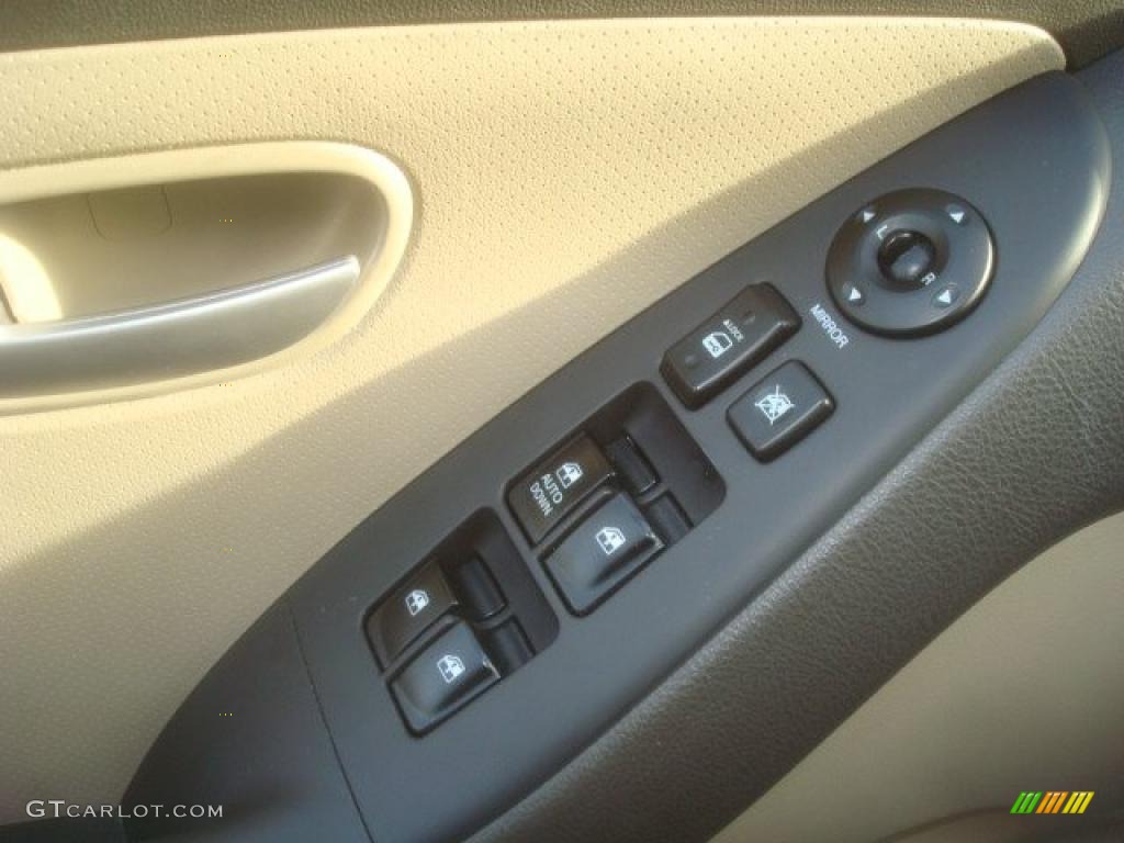 2009 Elantra GLS Sedan - Laguna Sand / Beige photo #10