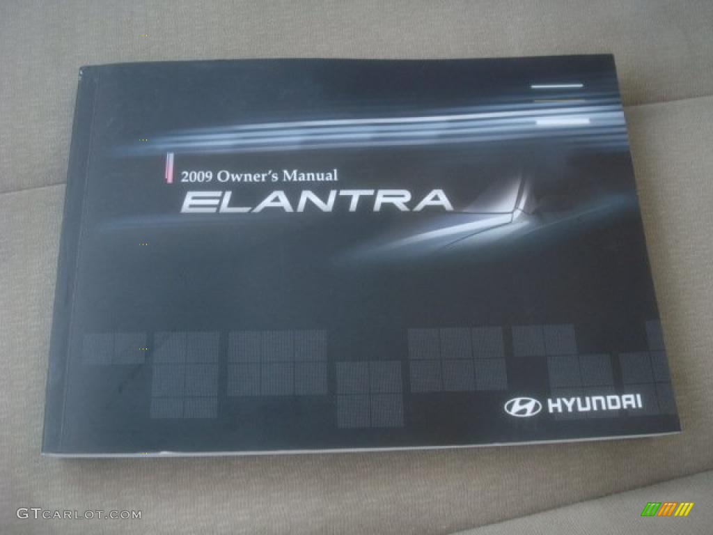 2009 Elantra GLS Sedan - Laguna Sand / Beige photo #17