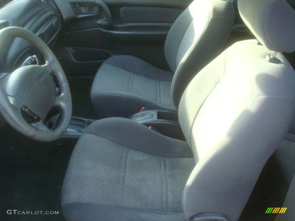 Dark Charcoal Interior 2000 Ford Escort ZX2 Coupe Photo #46463499