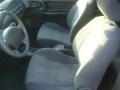 Dark Charcoal 2000 Ford Escort ZX2 Coupe Interior Color