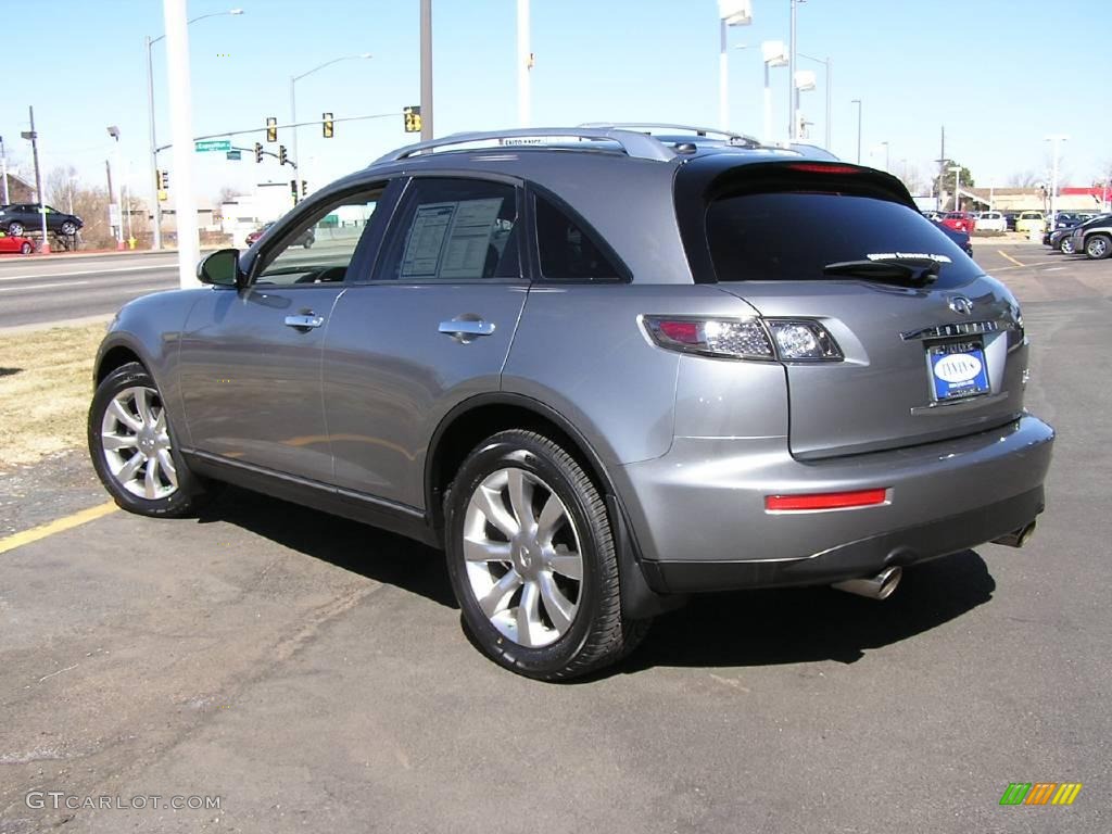 2005 FX 35 AWD - Diamond Graphite Gray / Willow photo #2