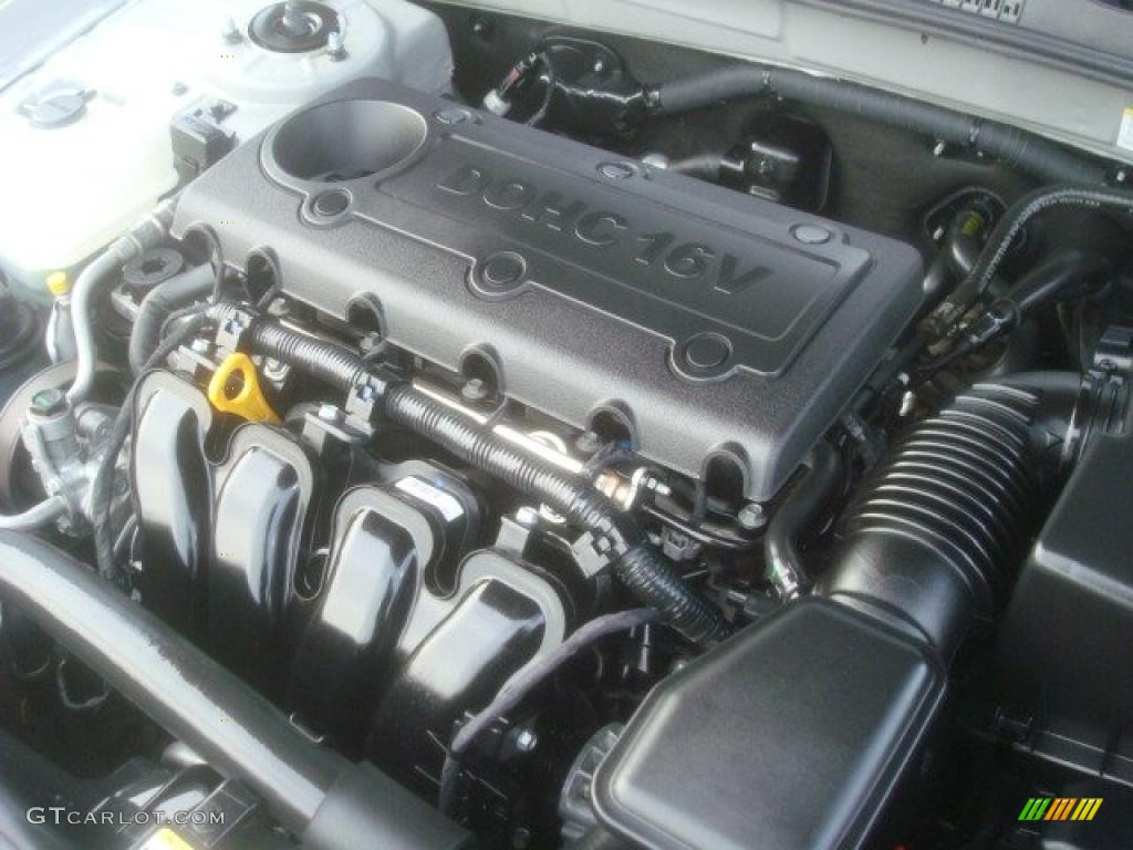 2010 Hyundai Sonata GLS 2.4 Liter DOHC 16-Valve CVVT 4 Cylinder Engine Photo #46464555