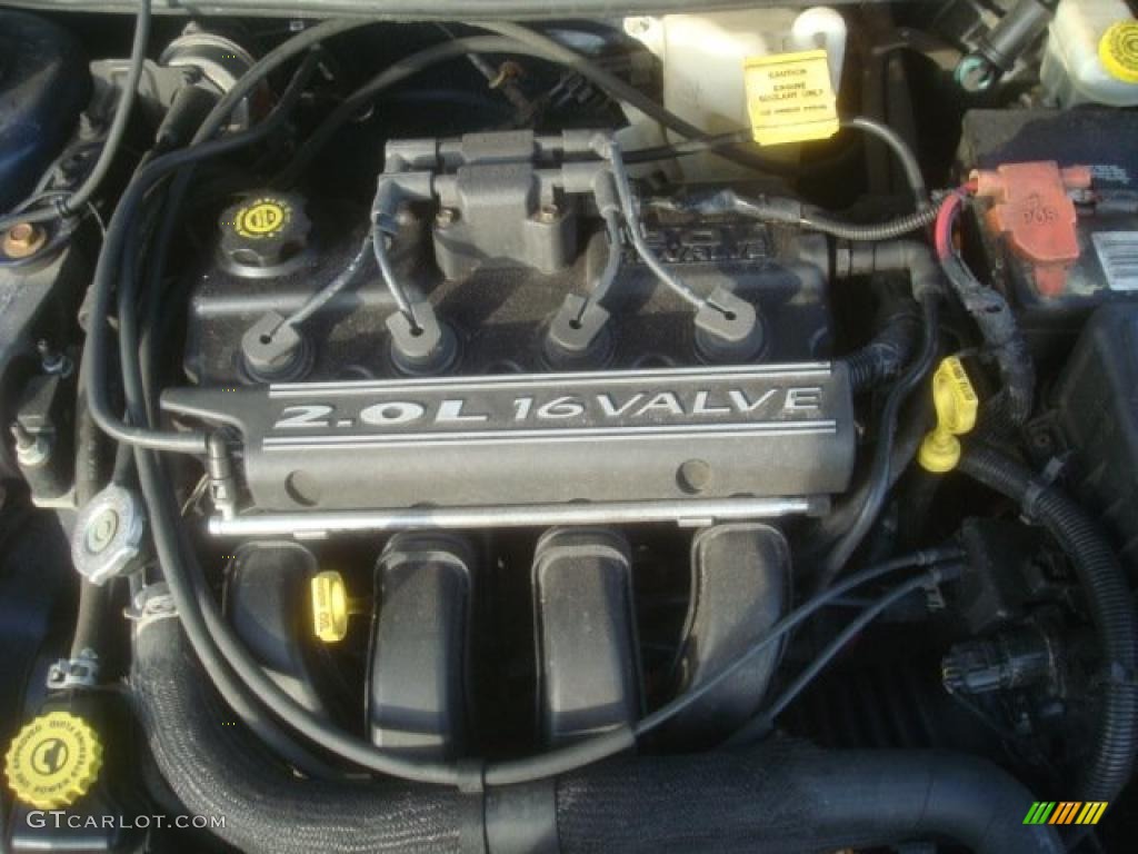 2000 Dodge Neon Highline 2.0 Liter SOHC 16-Valve 4 Cylinder Engine Photo #46464789