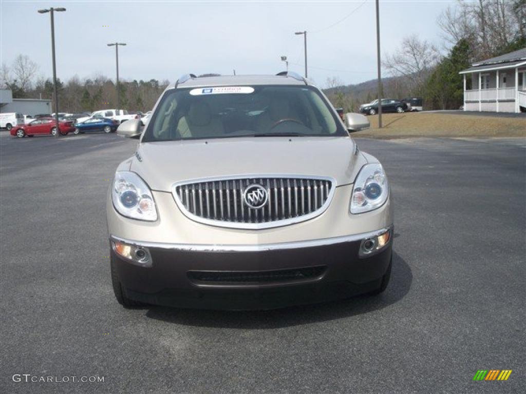 2011 Enclave CXL AWD - Gold Mist Metallic / Cashmere/Cocoa photo #3