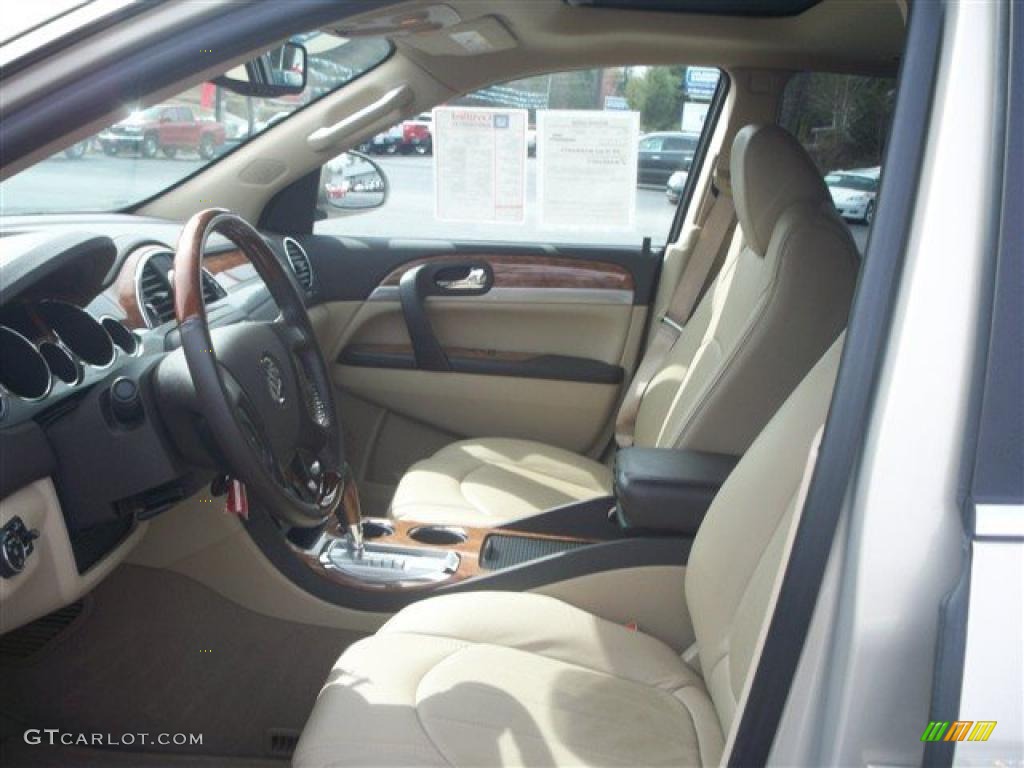 Cashmere/Cocoa Interior 2011 Buick Enclave CXL AWD Photo #46465107