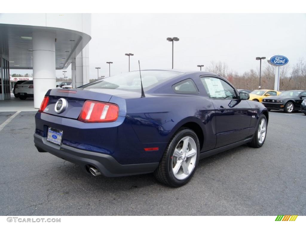 Kona Blue Metallic 2012 Ford Mustang GT Coupe Exterior Photo #46465525