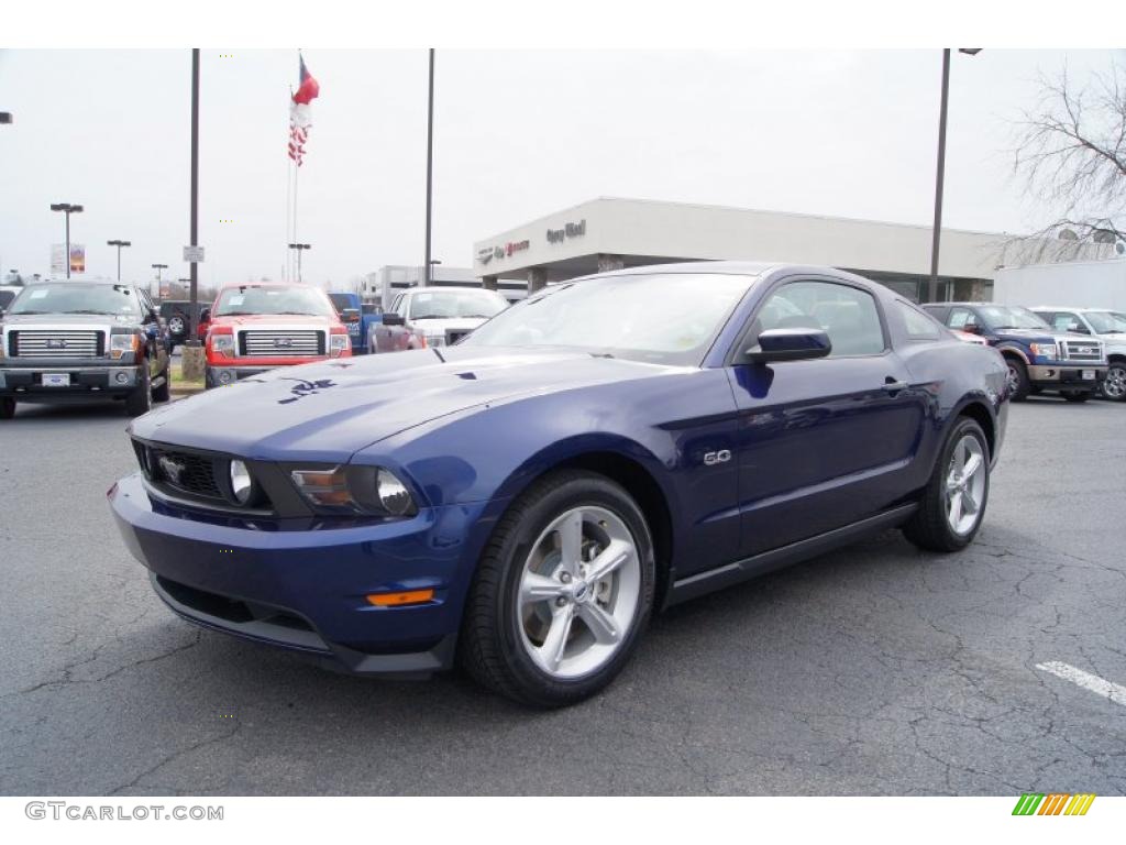 Kona Blue Metallic 2012 Ford Mustang GT Coupe Exterior Photo #46465575