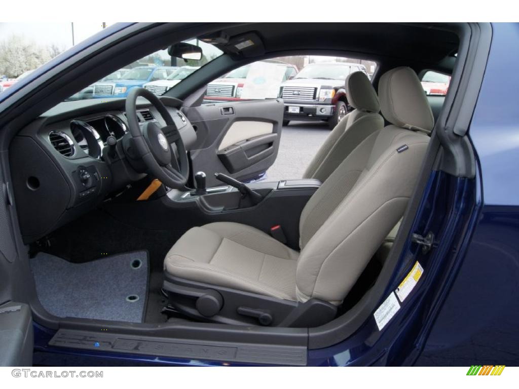 Stone Interior 2012 Ford Mustang GT Coupe Photo #46465617